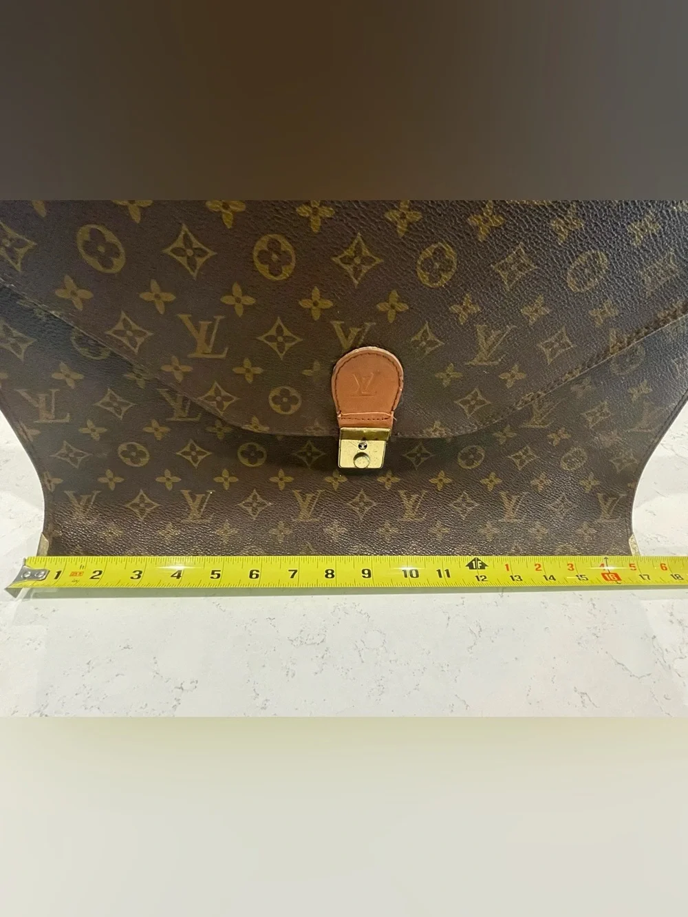 Louis Vuitton Monogram Canvas Porte Documents Voyage Briefcase